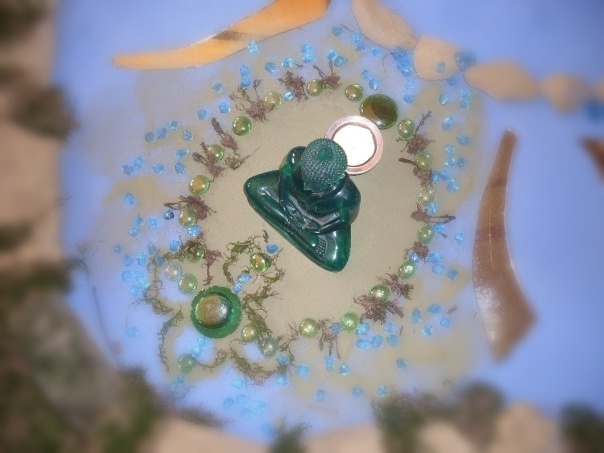 Green Shrine by Sinhacandra