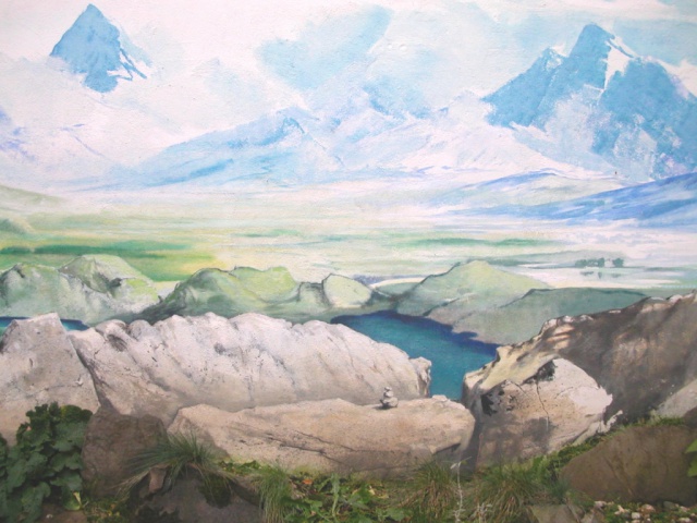 Mural At Buddhistisches Zentrum Essen