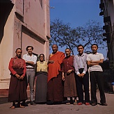 Dilgo Kyenste With Terry Delamare And Others