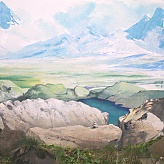 Mural At Buddhistisches Zentrum Essen