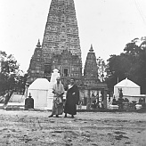 With Dhardo Rimpoche At Bodh Gaya